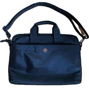 Kate Spade Black Nylon Laptop Bag NWOT